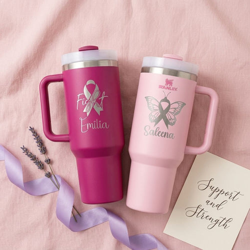Cancer Awareness Stanley Tumbler