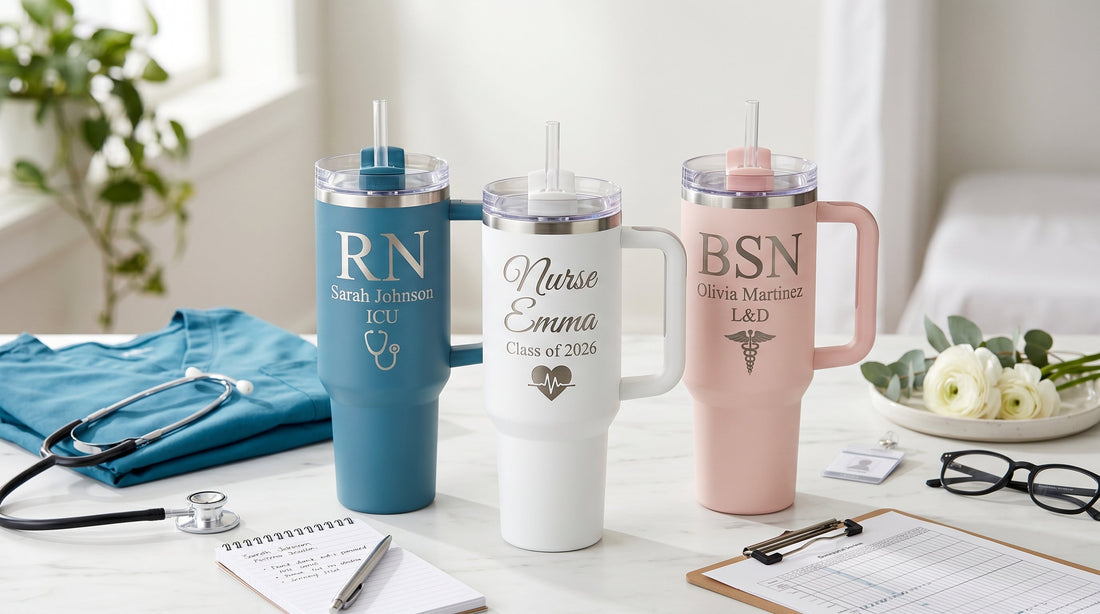 Best Nurse Appreciation Gifts in 2026 (Personalized Tumblers Nurses Actually Love) - Us Engravo