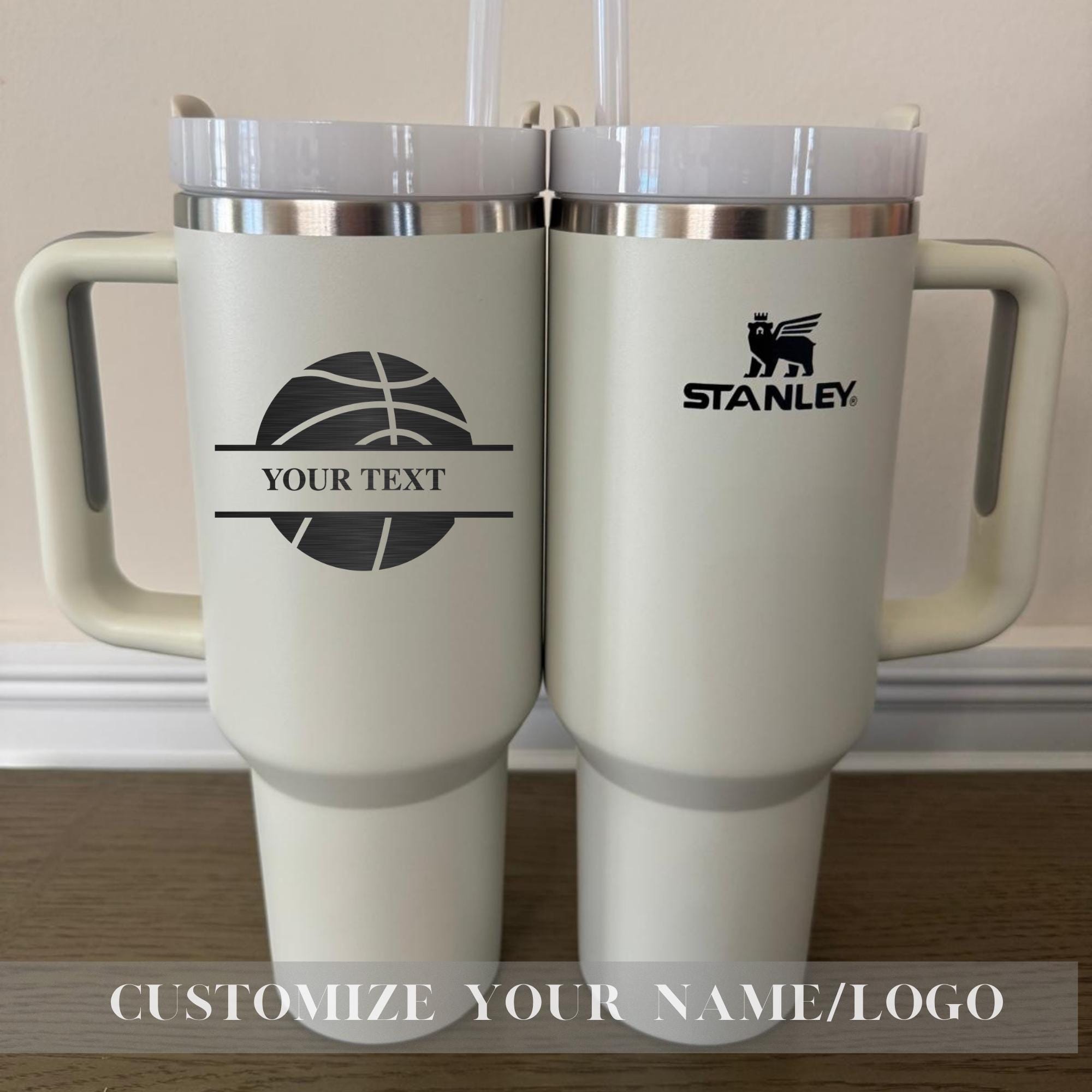 Custom Cr7 Soccer Stanley 40oz Cup with Name, Personalized Graduation Gift, Birthday Gift, Soccer football Gift, Soccer Ball Ronaldo Gift