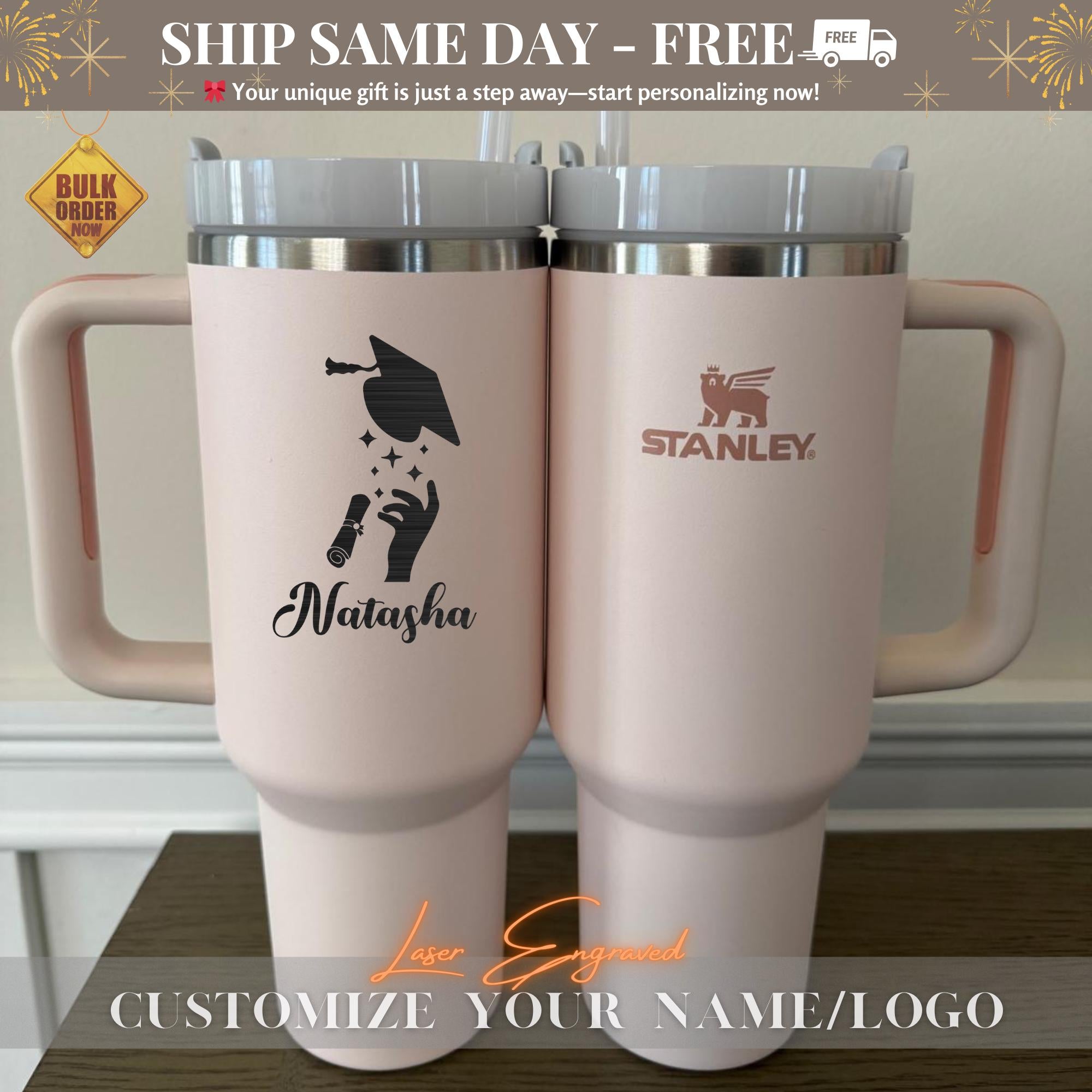 Engraved Class of 2025 College, Teacher, or School Name