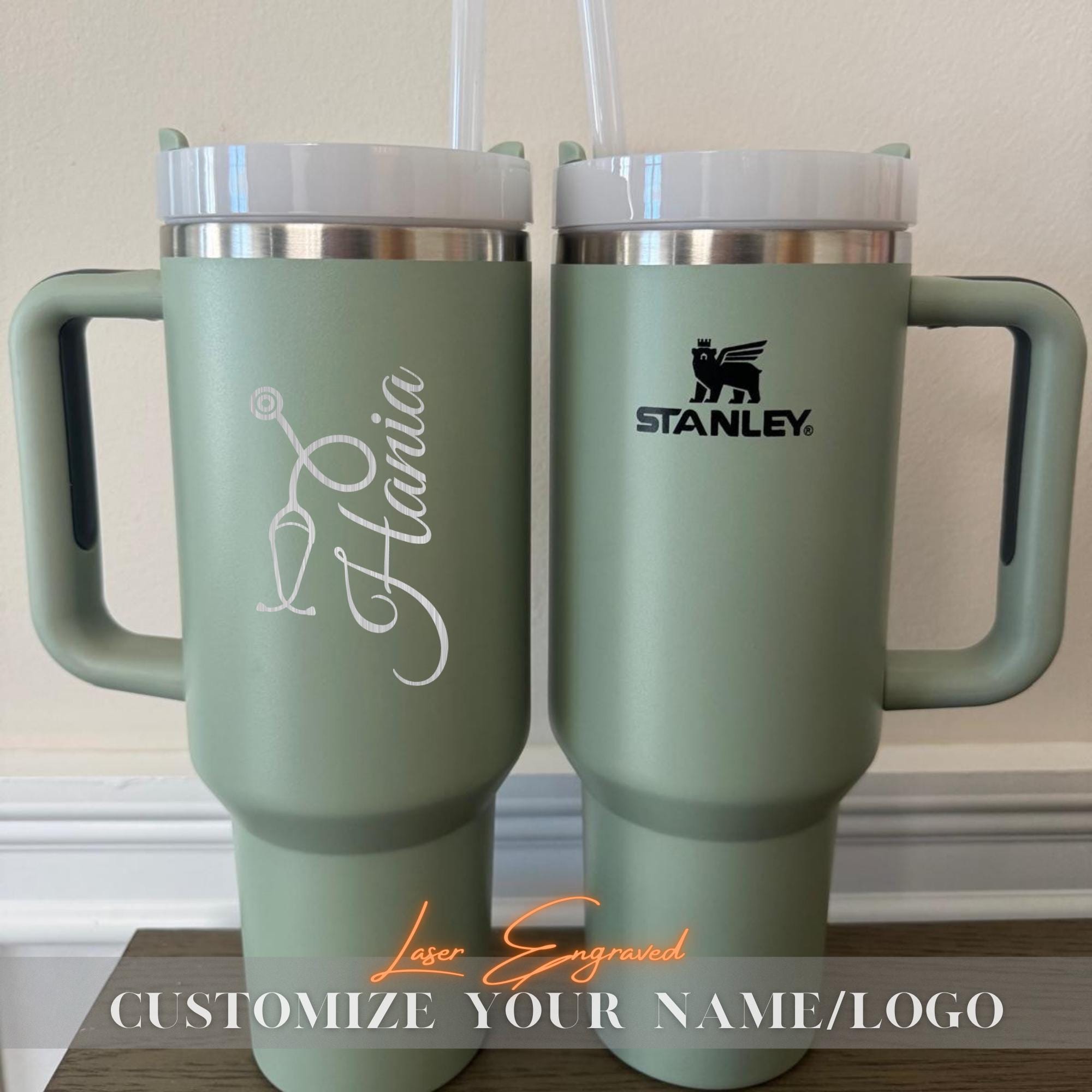 Personalized 40oz Stanley Tumbler for Nurses & Doctors - Custom Engraved Gift for Healthcare Heroes, RN MD Medical Professionals, Nurse Gift