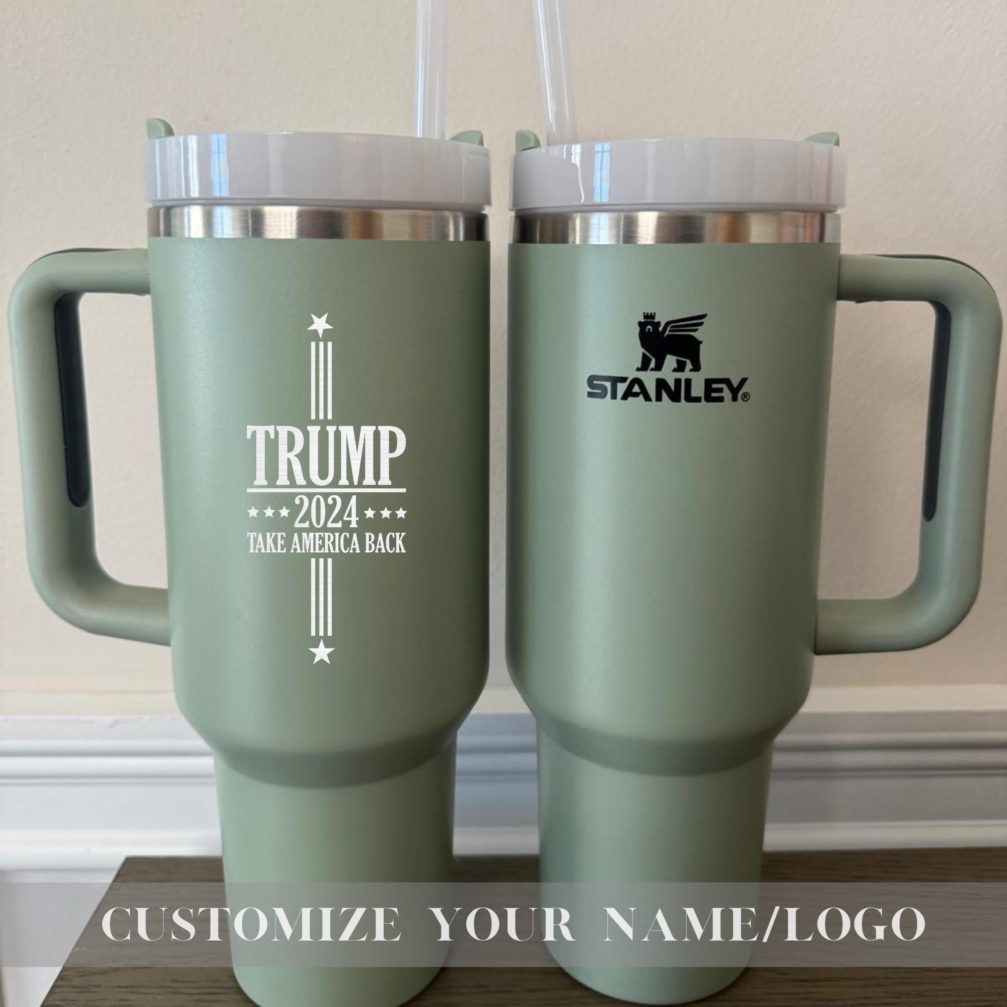 Trump President 2025 Stanley 40oz Tumbler - Take America back - Make America Great Again 40oz Stanley - Patriotic celebratory Stanley cup