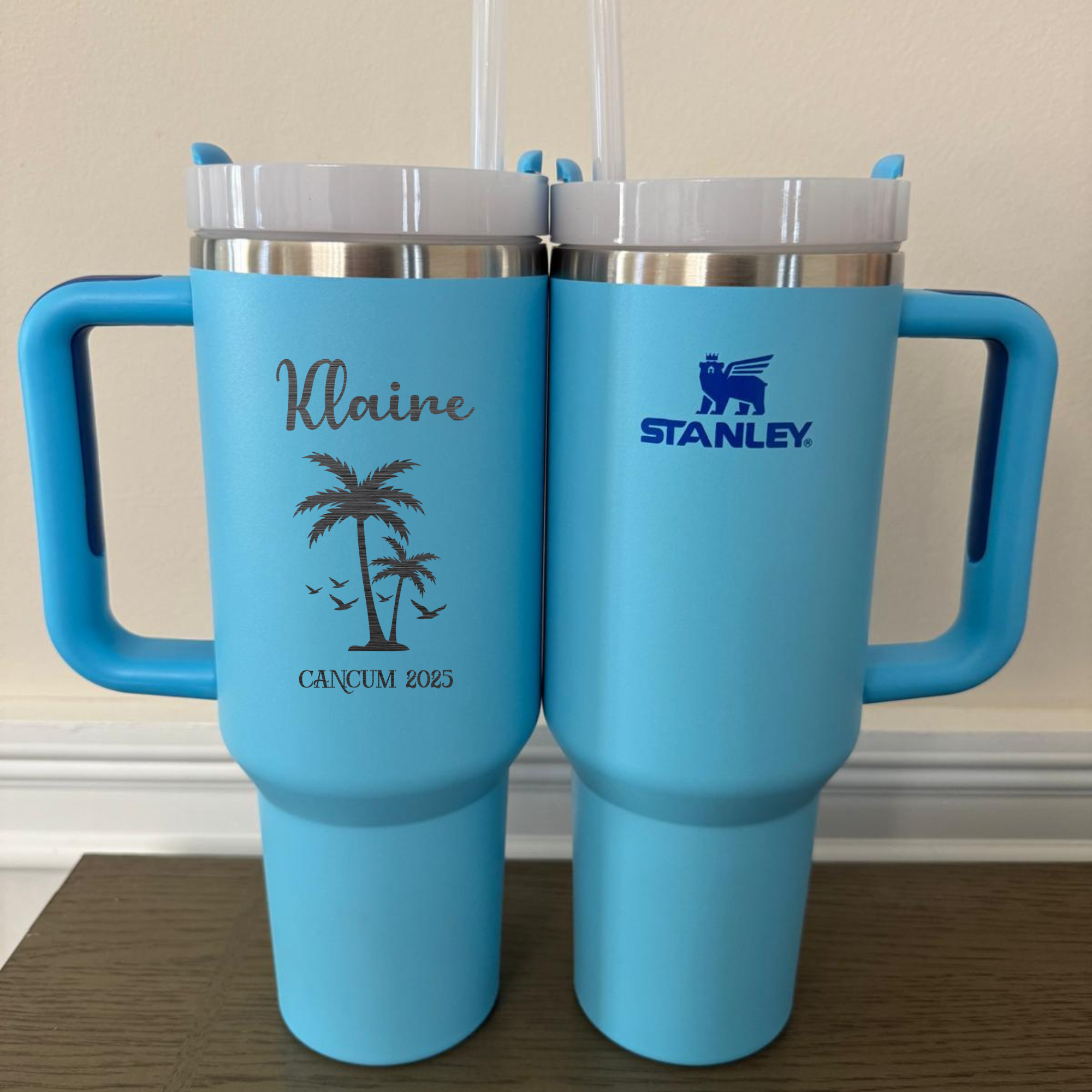 Best Mom Ever Personalized Stanley 40oz Tumbler Cup, Mothers Day Gift 2025