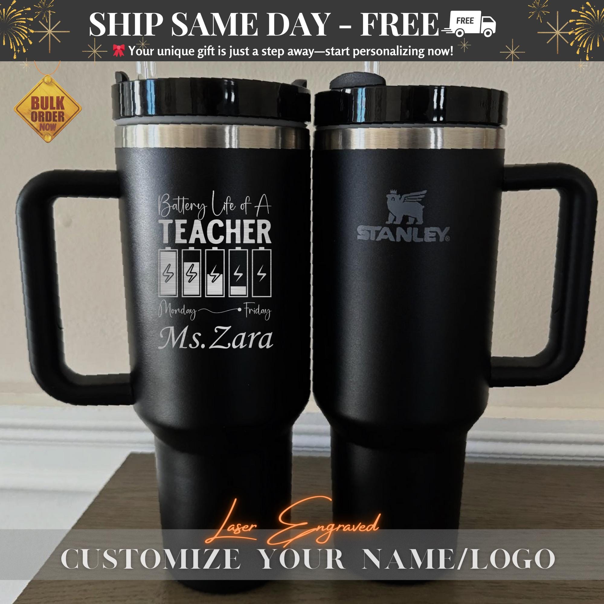 Teacher gift, 40 oz Tumbler, Teacher Tumbler, 40 oz mug, Back to school, Teacher Gift With Name, Teacher Appreciation Gift, Gift For Her