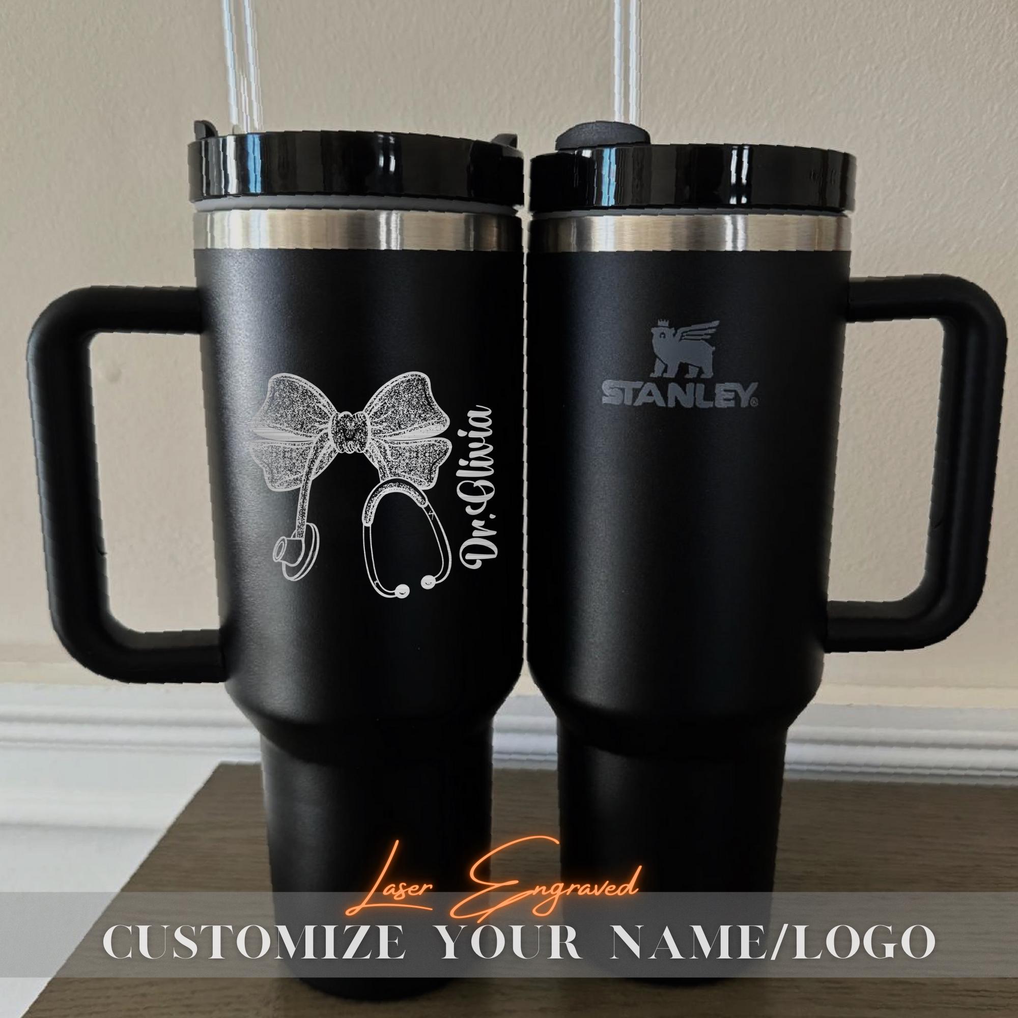 Personalized 40oz Stanley Tumbler for Doctors & Nurses Gift - Custom Engraved Cup - Gift for Medical Professionals - Nurse Appreciation Gift