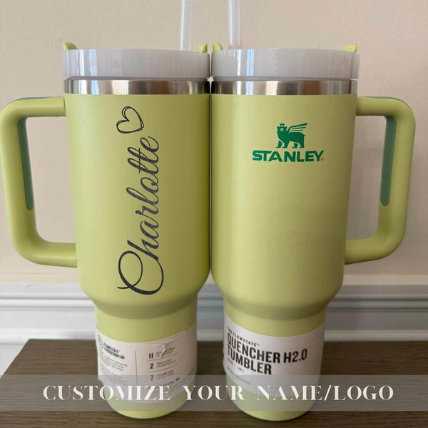 Personalized Stanley 40oz Tumbler, Bridesmaid proposal Gift, Gift for Dog Mom, Boyfriend Birthday, Teacher Appreciation, Mother's Day Gift