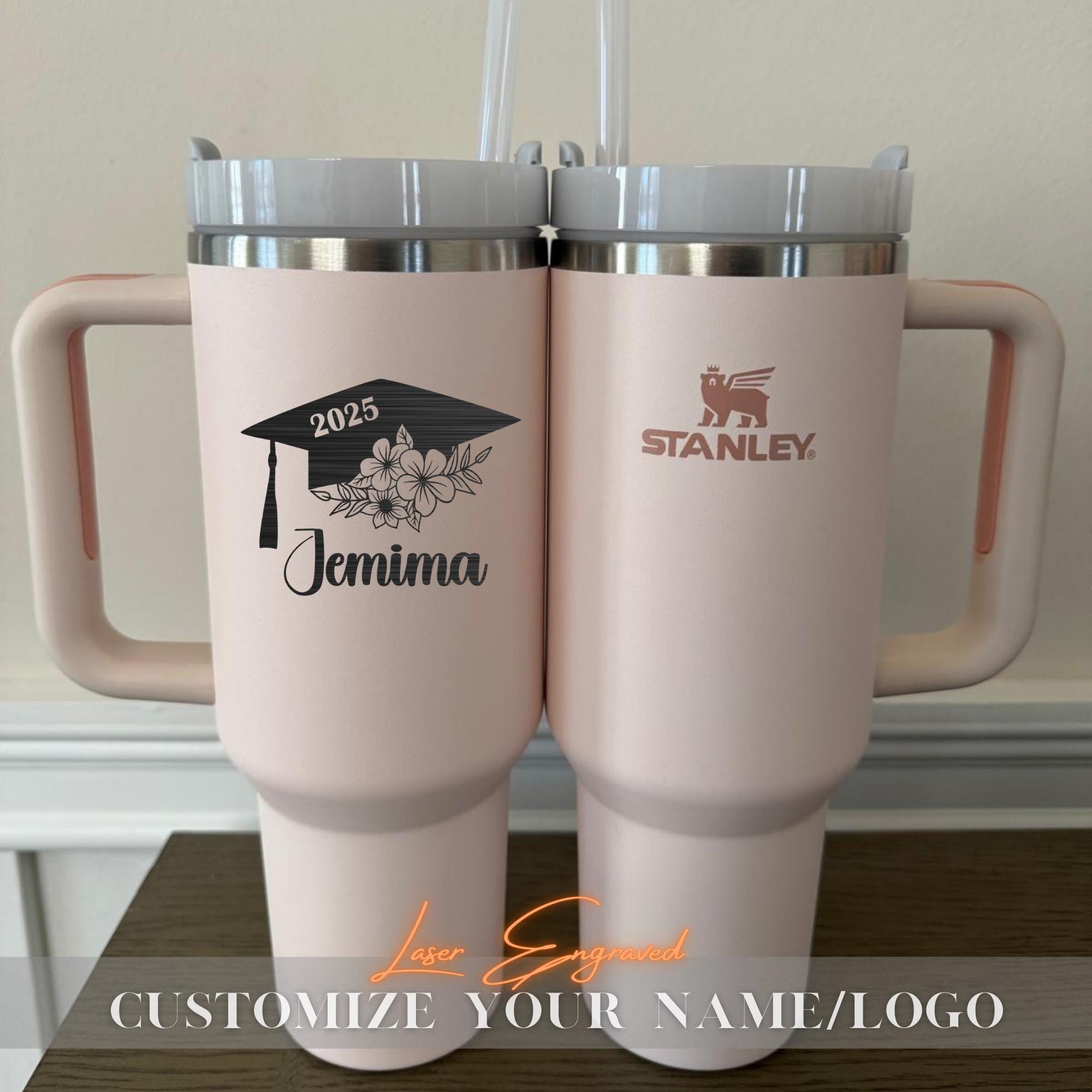 Class of 2025 Graduation Tumbler, Engraved Seniors 2025 Travel Mug, Insulated Graduation Party Cup, Personalized College Graduation Gift