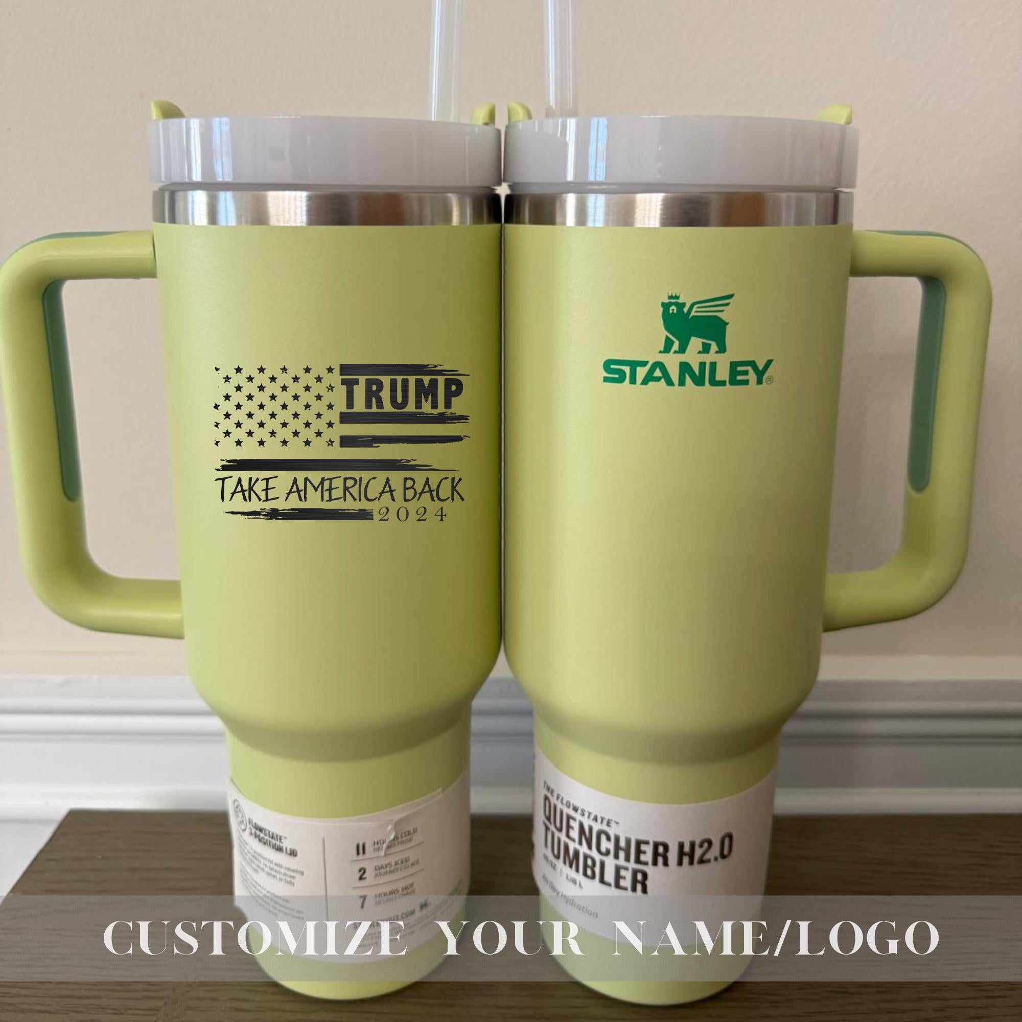 2025 Trump Take America Back Stanley 40oz Tumbler - President Trump 45 - 47 - Trump Gift for Him and Her - Trump anniversary Gift