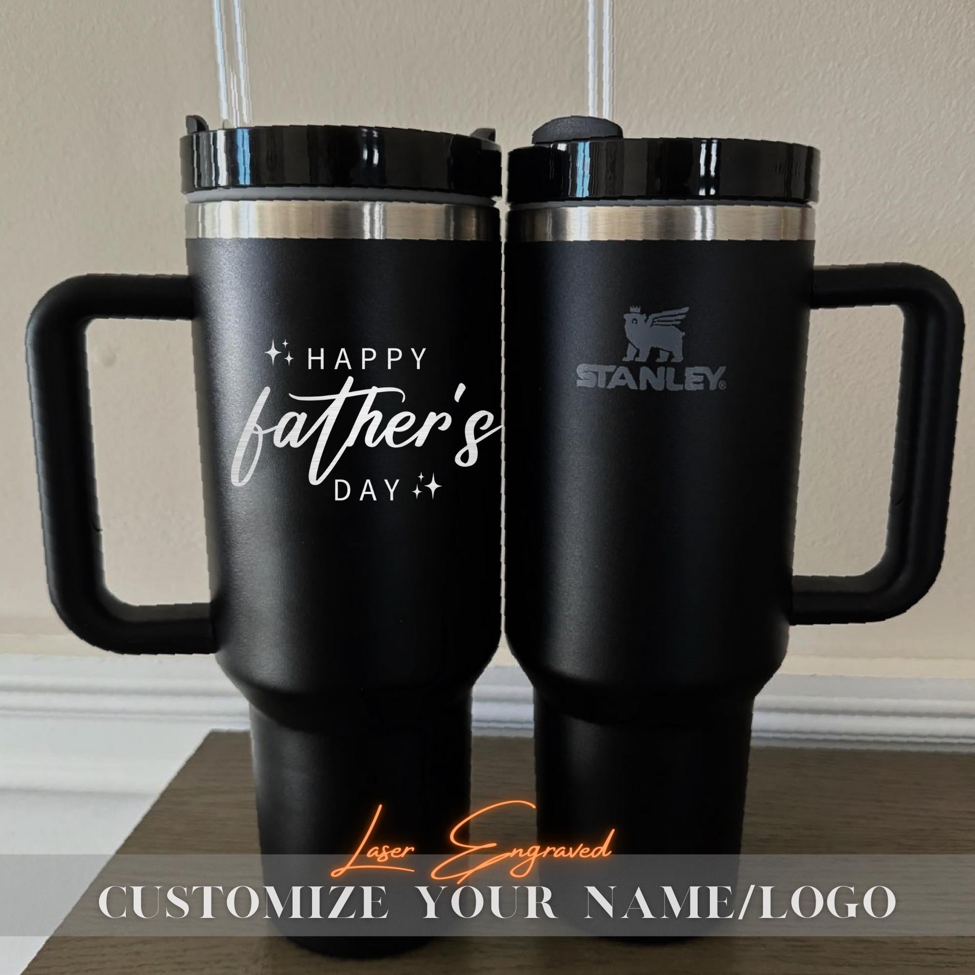Personalized Stanley Cup with Name, Dad & Mom Gift Idea