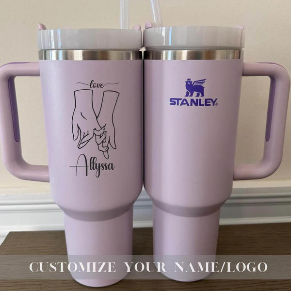Personalized Stanley 40oz Cups,Gifts for her,Gifts for him,Galentine Gifts,Anniversary gifts,Valentines day,Boyfriend gifts,Girlfriend gifts