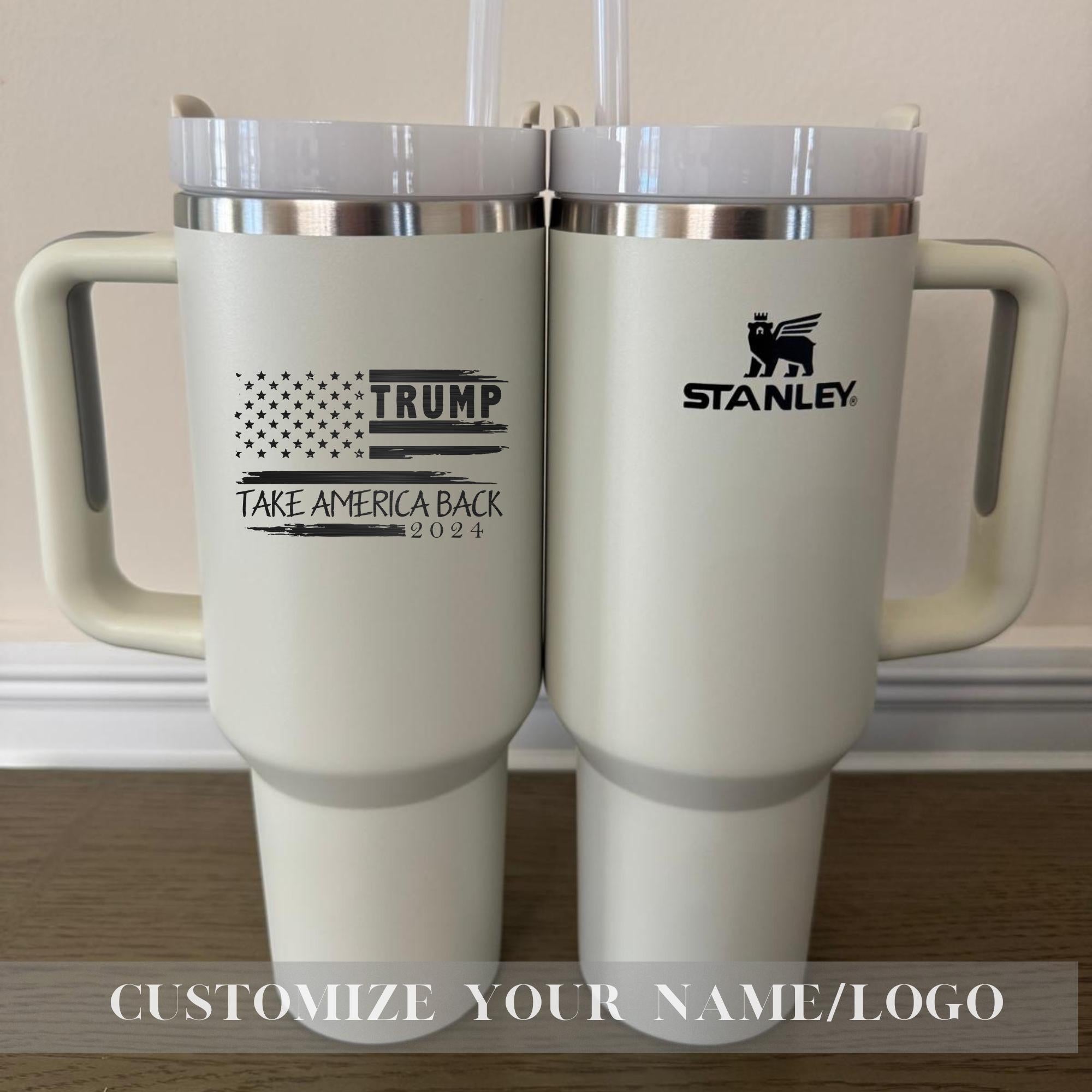 2025 Trump Take America Back Stanley 40oz Tumbler - President Trump 45 - 47 - Trump Gift for Him and Her - Trump anniversary Gift
