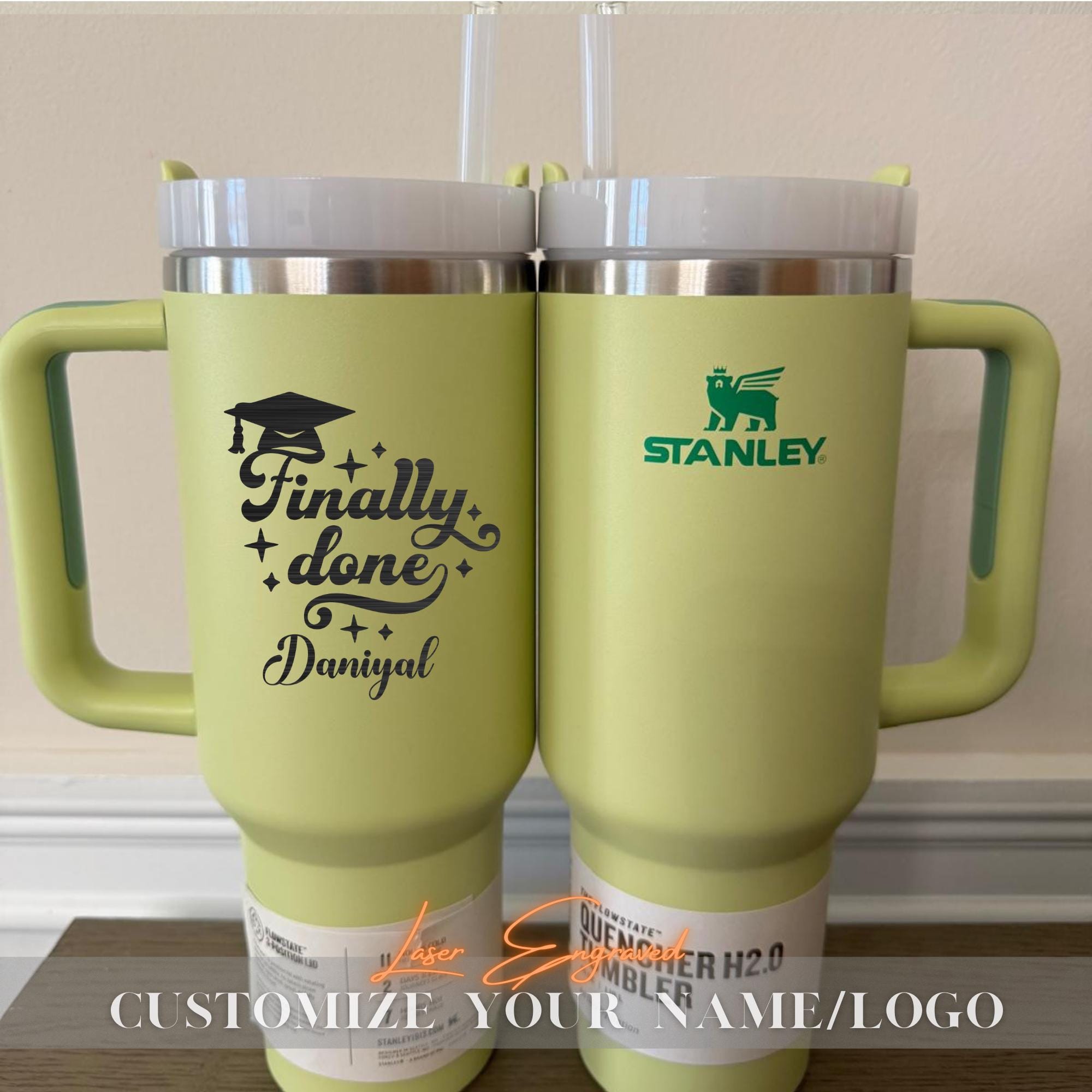 Personalized Senior Cup with Name & School