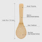 Personalized Bamboo Rice Paddle Non Stick Wooden Serving Spoon Housewarming Gift Custom Engraved