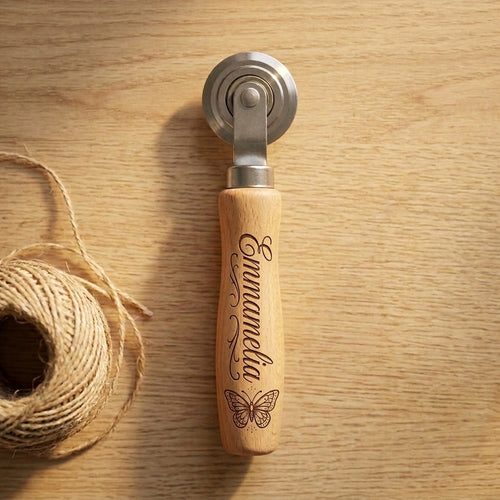 Personalized Box Resizer Scoring Tool Set Wooden Handle Custom Engraved