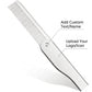 Personalized Beard Comb Stainless Steel Folding Gift for Him Custom Engraved