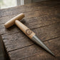 Personalized Garden Dibber Wooden Handle Planting Tool Gift for Gardener Custom Engraved