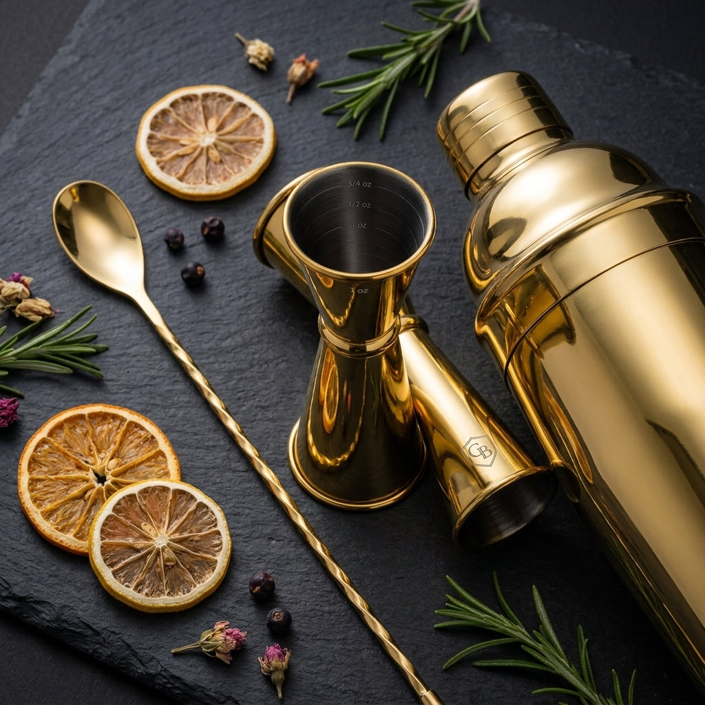 Personalized Cocktail Jigger Double Bartending Tool Stainless Steel Groomsmen Gift Custom Engraved