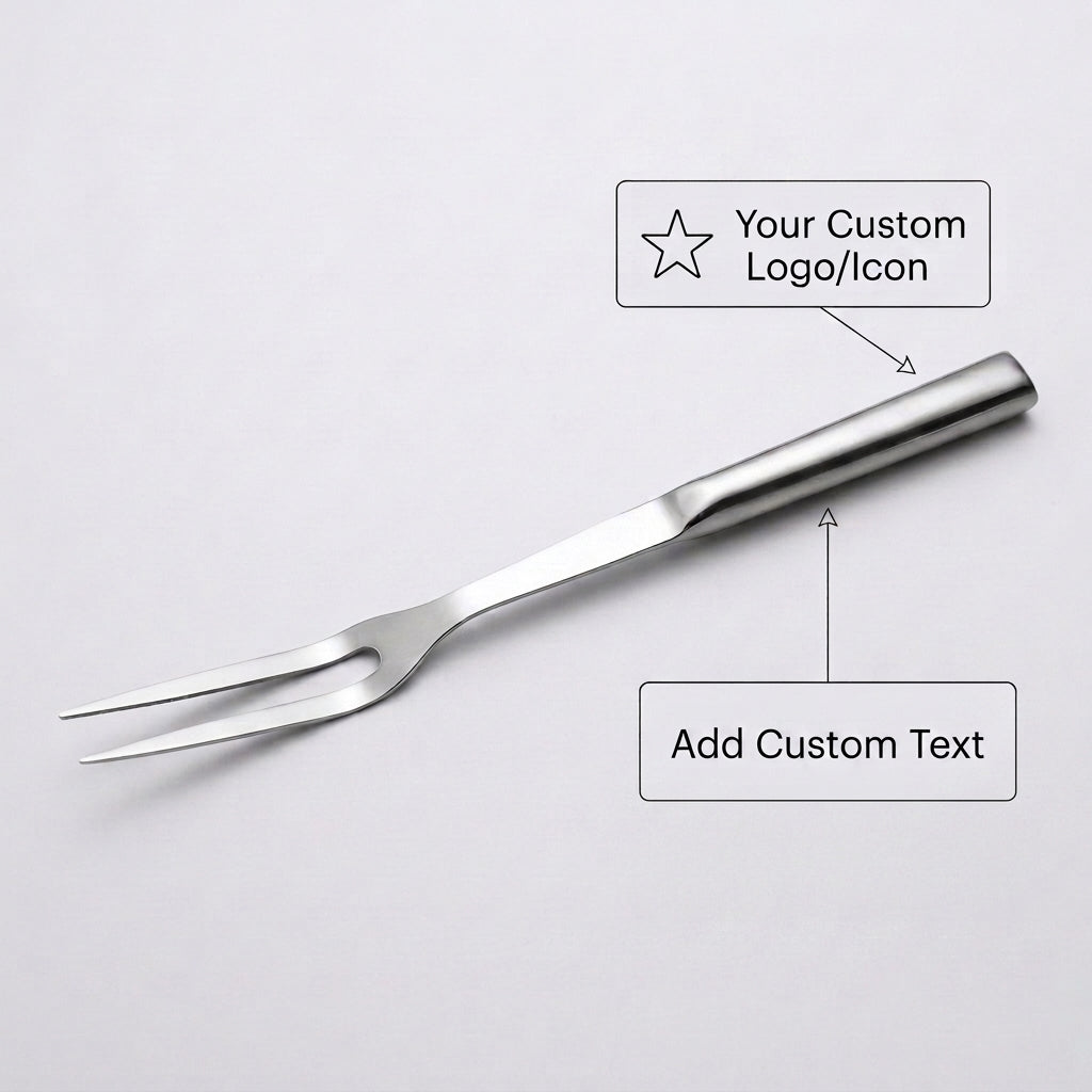 Personalized Carving Fork Meat Cooking Utensil Gift for the Grill Lover Custom Engraved