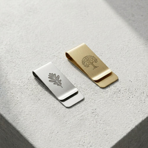 Personalized Money Clip Stainless Steel Set of 3 Groomsman Gift Custom Engraved
