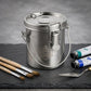 Personalized Paint Brush Washer Stainless Steel Airtight Cleaner for Oil and Acrylic Painting Custom Engraved
