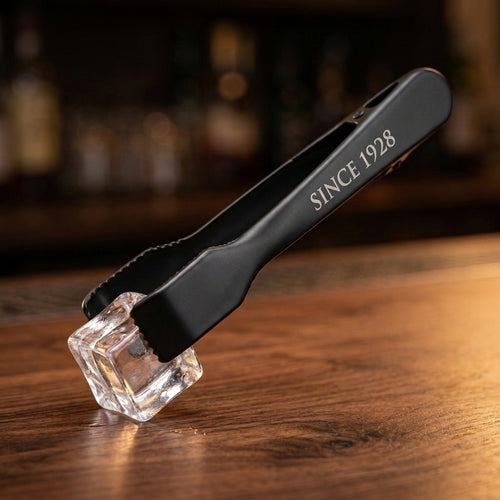 Personalized Ice Tongs Stainless Steel Bar Tongs Housewarming Gift Custom Engraved