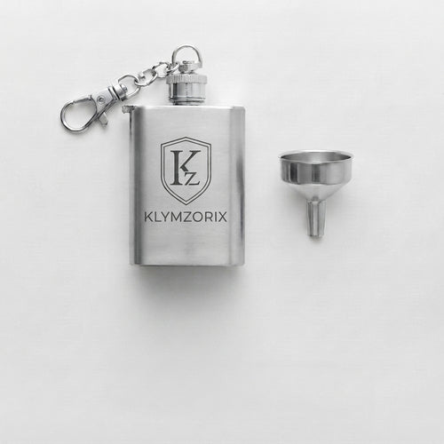 Personalized Mini Hip Flask Stainless Steel Keychain Flask with Funnel Bridesmaid Gift Custom Engraved