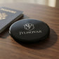 Personalized Compact Makeup Mirror 10X Magnifying Double Sided Travel Pocket Mirror Custom Engraved