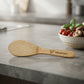 Personalized Bamboo Rice Paddle Non Stick Wooden Serving Spoon Housewarming Gift Custom Engraved