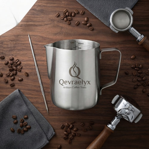 Personalized Milk Frothing Pitcher Stainless Steel Latte Art Gift for Coffee Lovers Custom Engraved