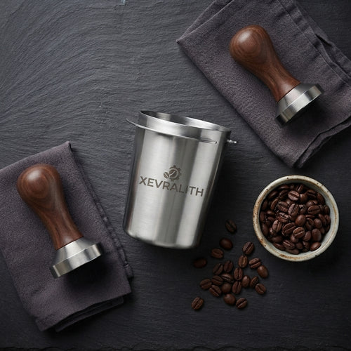 Personalized 58mm Dosing Cup Stainless Steel Espresso Portafilter Gift for Coffee Lovers Custom Engraved
