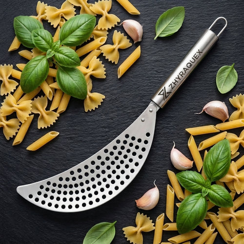 Personalized Pot Strainer with Handle Stainless Steel Housewarming Gift Custom Engraved