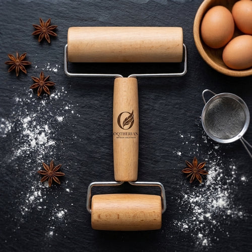 Personalized Rolling Pin Wooden Small Dough Roller Mothers Day Gift Custom Engraved