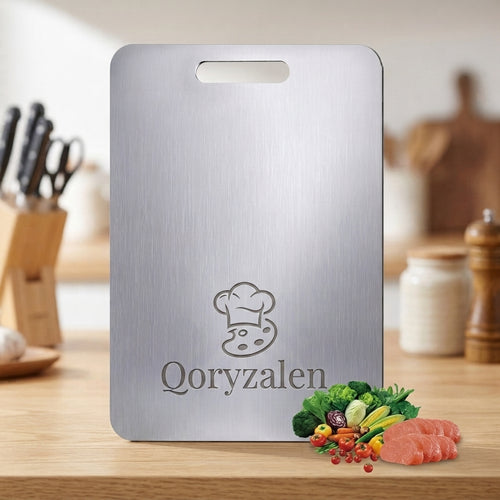 Personalized Stainless Steel Cutting Board Double Sided Housewarming Gift Custom Engraved