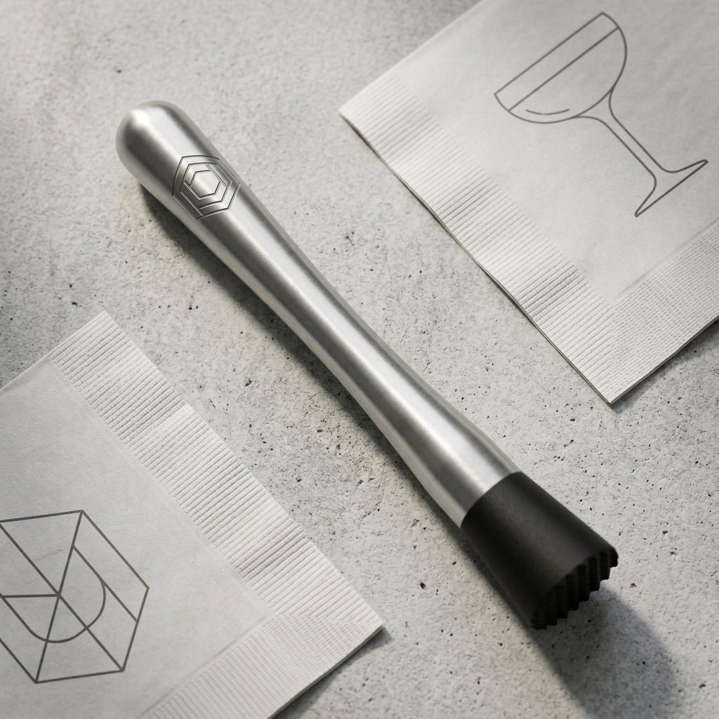 Personalized Cocktail Muddler Stainless Steel Bar Tool Groomsmen Gift Custom Engraved