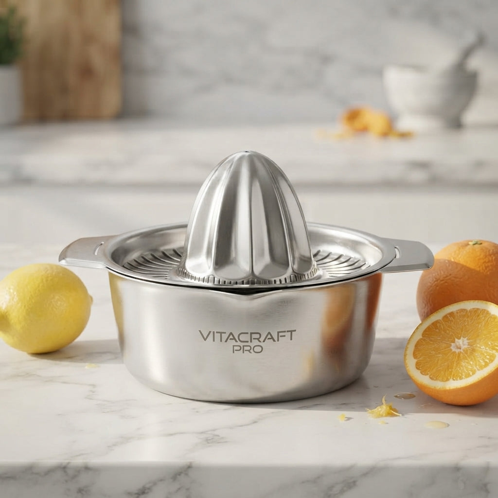 Personalized Citrus Juicer Stainless Steel Manual Hand Press Lemon Squeezer with Bowl Custom Engraved