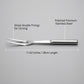 Personalized Carving Fork Meat Cooking Utensil Gift for the Grill Lover Custom Engraved