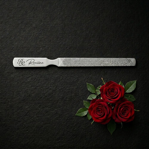 Personalized Toenail File Stainless Steel Heavy Duty Foot Care Tool Custom Engraved