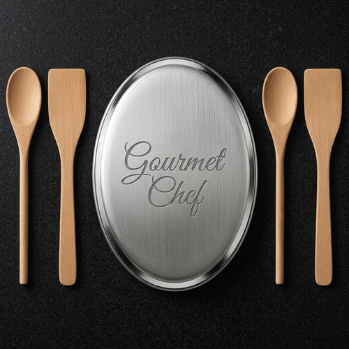 Personalized Stainless Steel Soap Odor Remover Bar for Cooks Custom Engraved