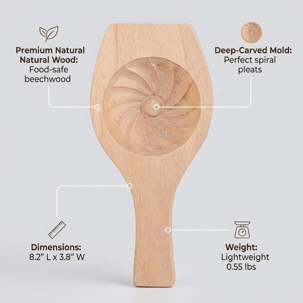 Personalized Bao Bun Maker Wooden Baozi Mold Gift for Food Enthusiasts Custom Engraved