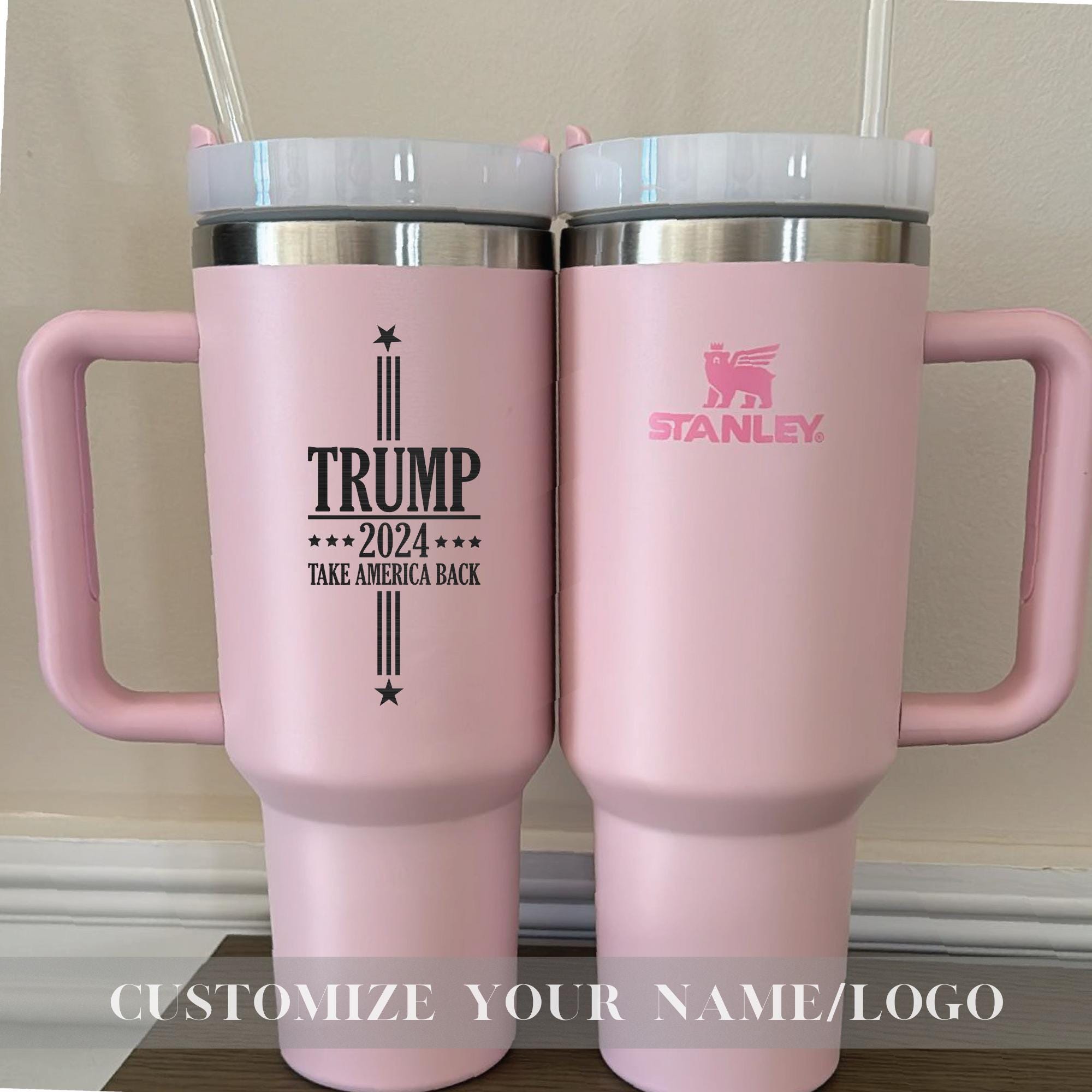 Trump President 2025 Stanley 40oz Tumbler - Take America back - Make America Great Again 40oz Stanley - Patriotic celebratory Stanley cup