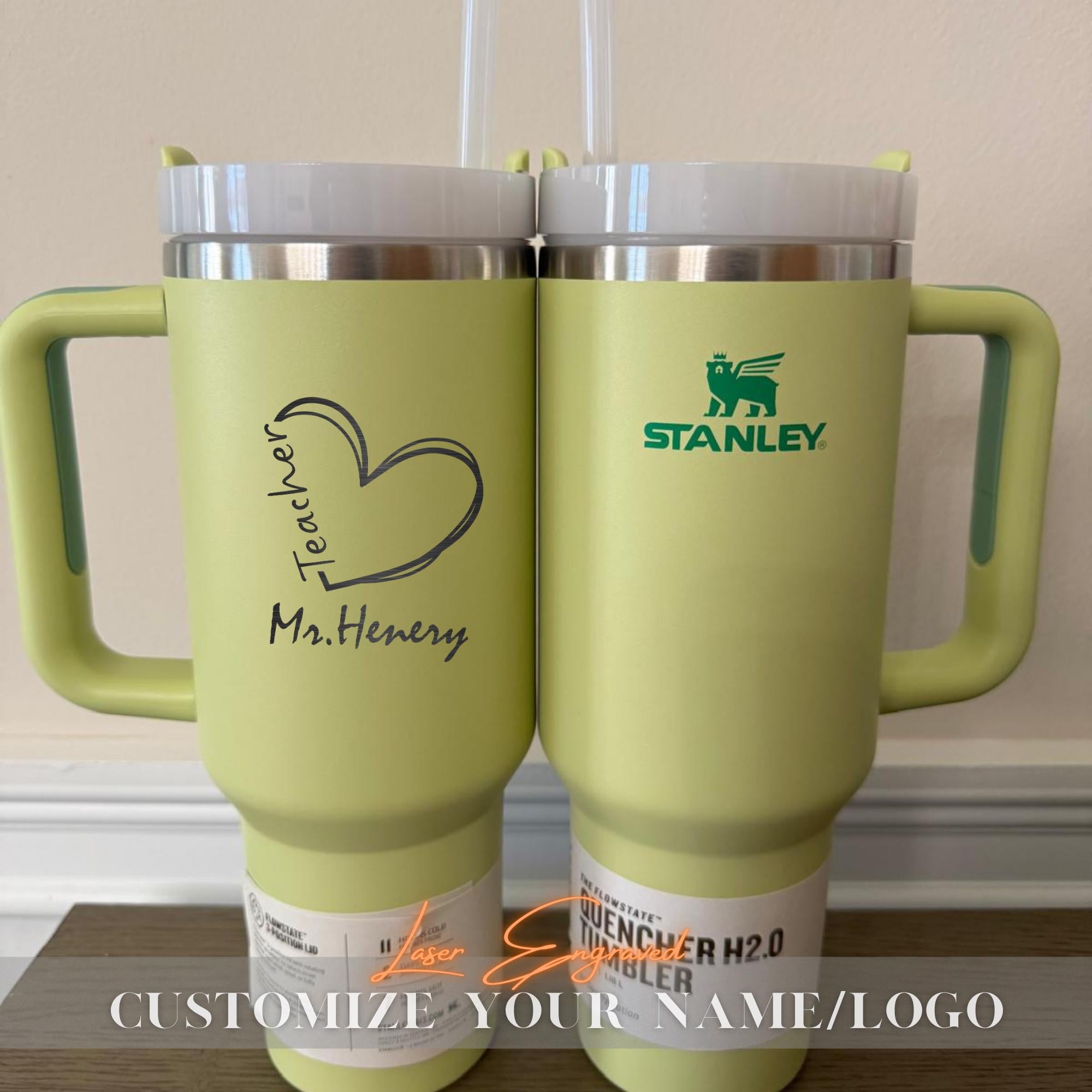 Teacher Gift - Personalized Stanley Tumbler Gift for Teacher - Custom Teacher Name Gift - Teacher Appreciation Gift - End of Year Teacher