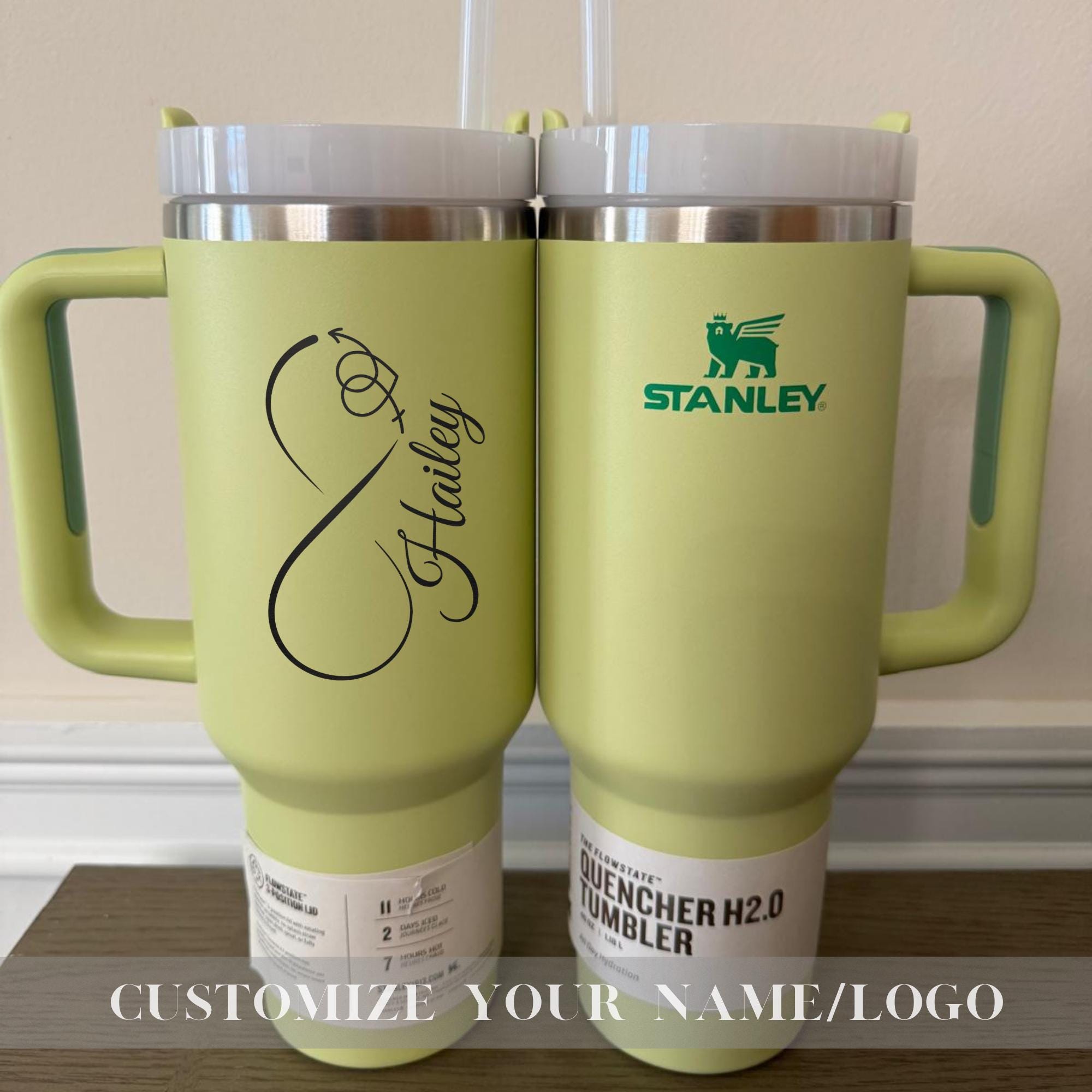 Personalized Stanley 40oz Tumbler, Insulated Travel Mug, Custom 40oz Tumblers, Engraved 40oz Tumbler, Galentine Gifts, Valentines Day Gift