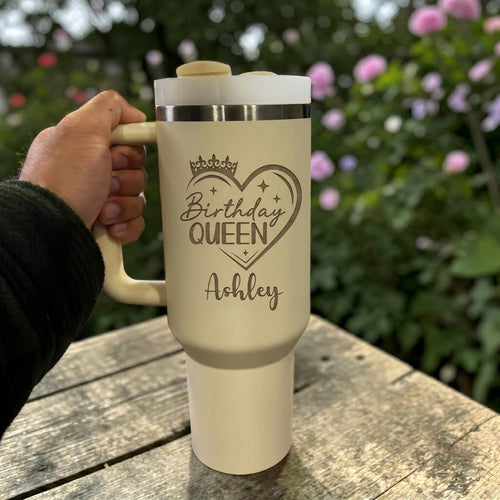 Birthday Gift for Aunt | Personalized Stanley 40oz Tumbler Custom Name Engraved - Us Engravo