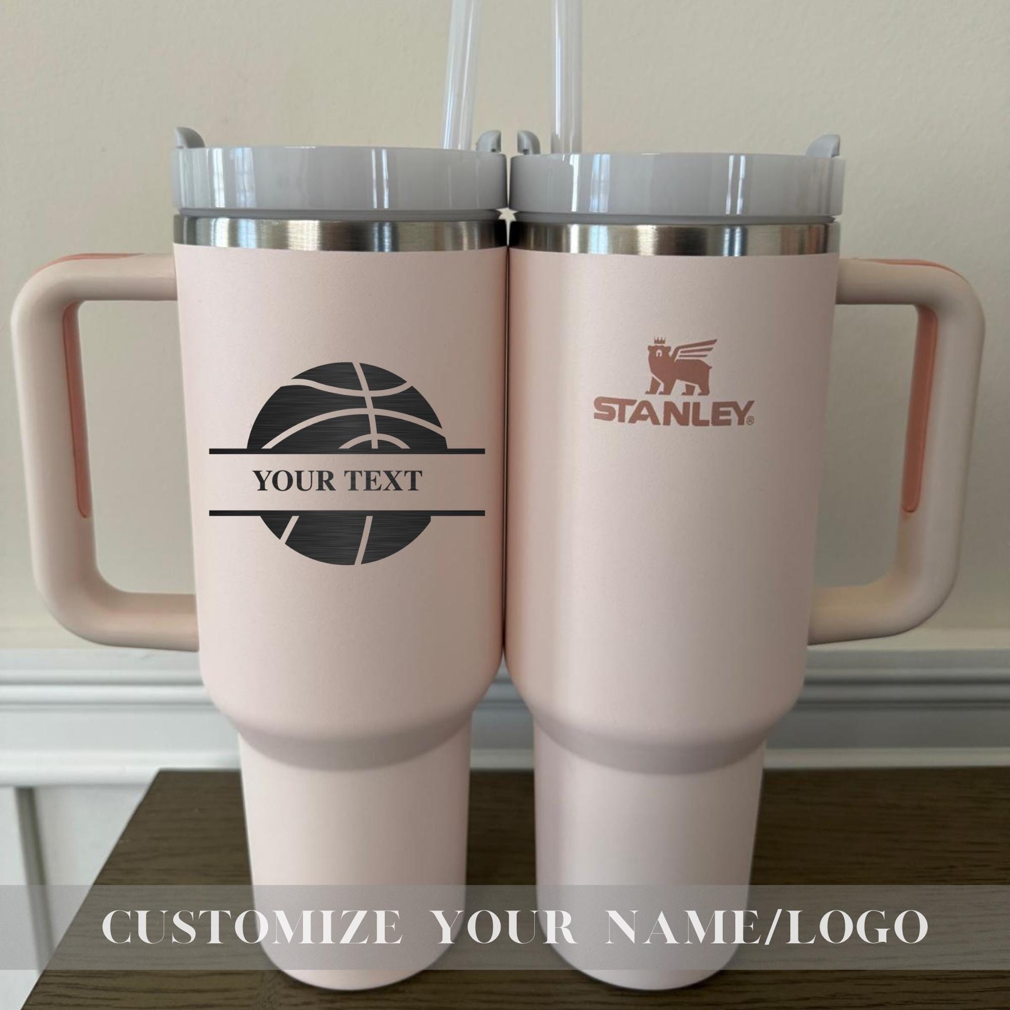 Custom Cr7 Soccer Stanley 40oz Cup with Name, Personalized Graduation Gift, Birthday Gift, Soccer football Gift, Soccer Ball Ronaldo Gift