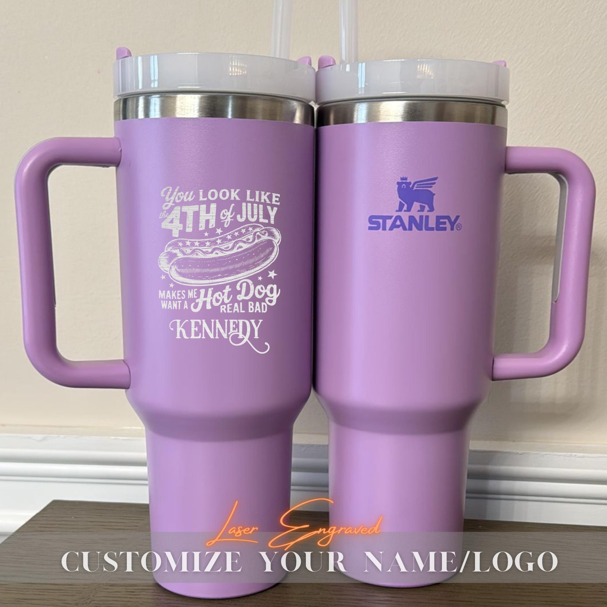 You Look Like 4th of July Tumbler - 40oz Funny Patriotic Cup, Custom Name Gift, Personalized Independence Day Tumbler