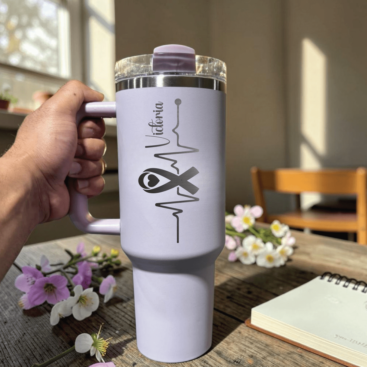 Cancer Day Stanly Tumbler 12 - Us Engravo