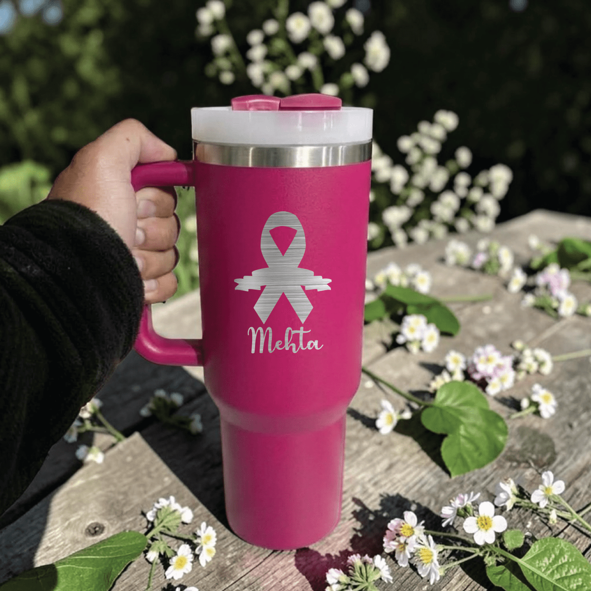Cancer Day Stanly Tumbler 4 - Us Engravo