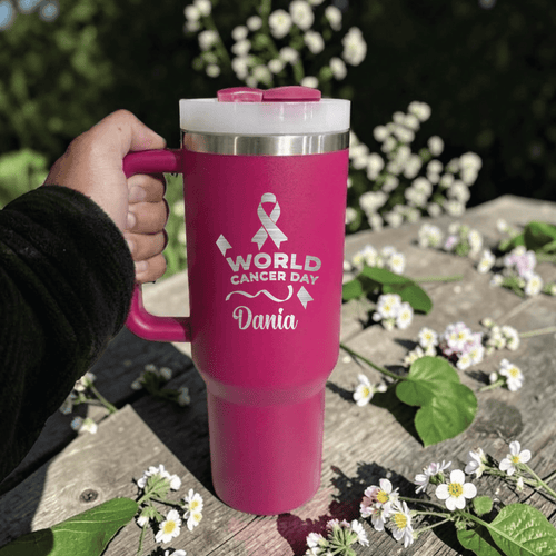Cancer Day Stanly Tumbler 6 - Us Engravo