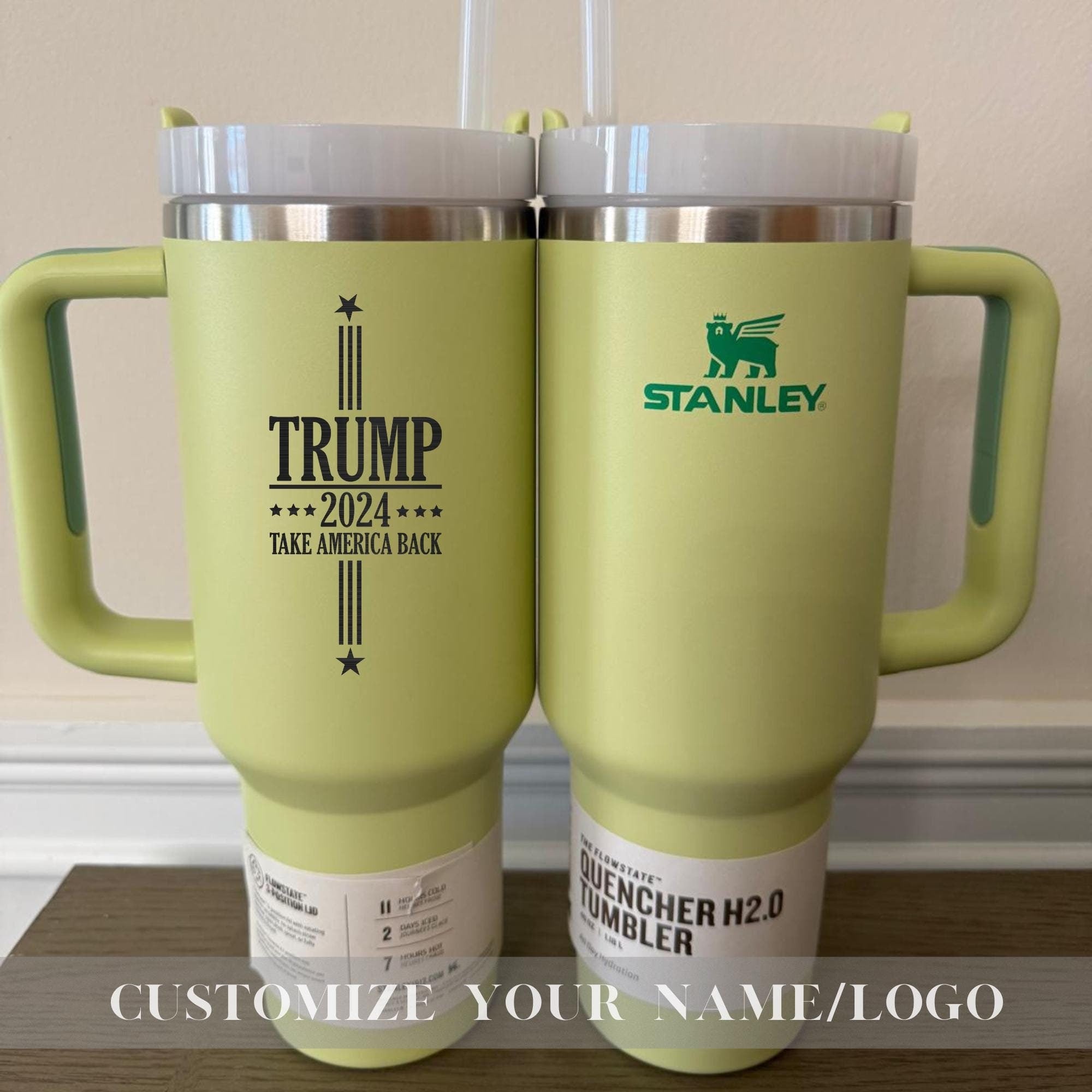 Trump President 2025 Stanley 40oz Tumbler - Take America back - Make America Great Again 40oz Stanley - Patriotic celebratory Stanley cup