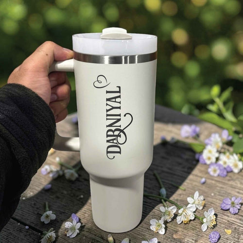 Make a statement with a custom bold Stanley 40oz tumbler. Personalized with name or logo engraving perfect strong, modern.